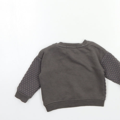 Primark Baby Grey   Pullover Jumper Size 6-9 Months