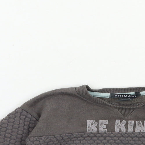 Primark Baby Grey   Pullover Jumper Size 6-9 Months