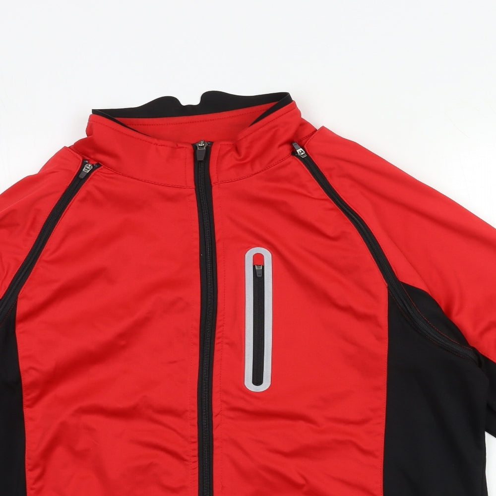 Crane Mens Red   Jacket  Size XL