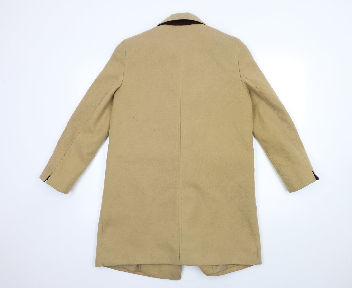Topshop Womens Brown   Overcoat Coat Size 10