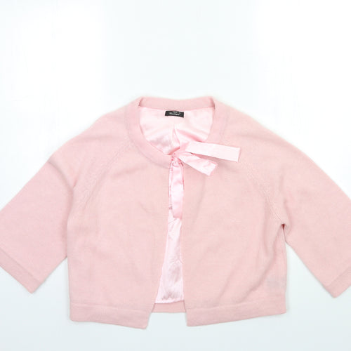 NEXT Womens Pink  Knit Cardigan Jumper Size S