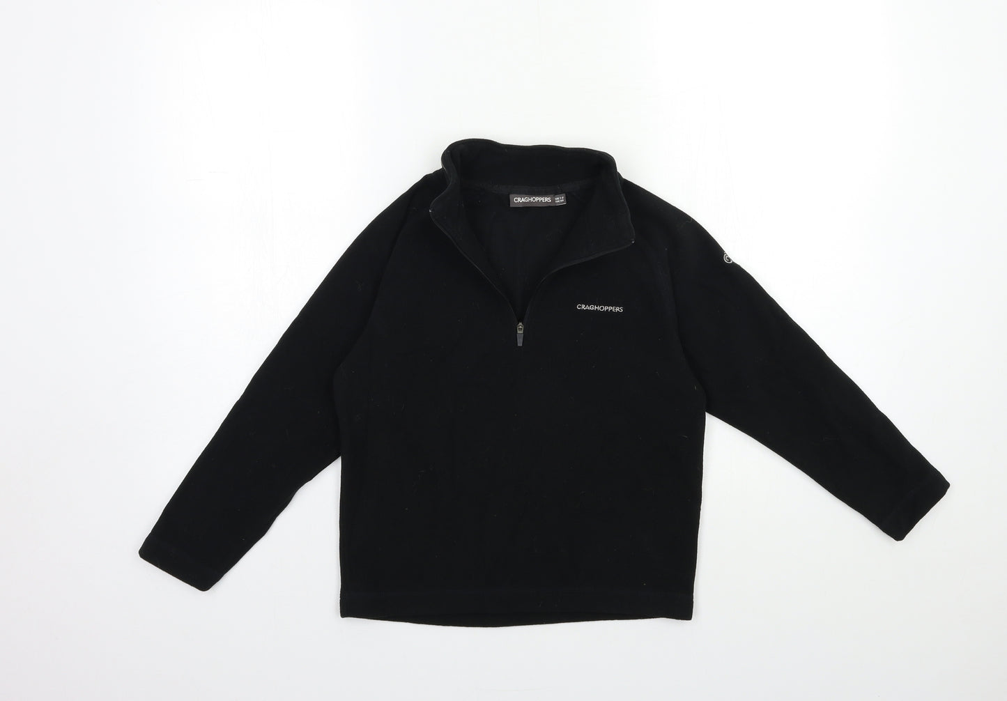 Craghoppers Boys Black  Fleece Jacket  Size 7-8 Years