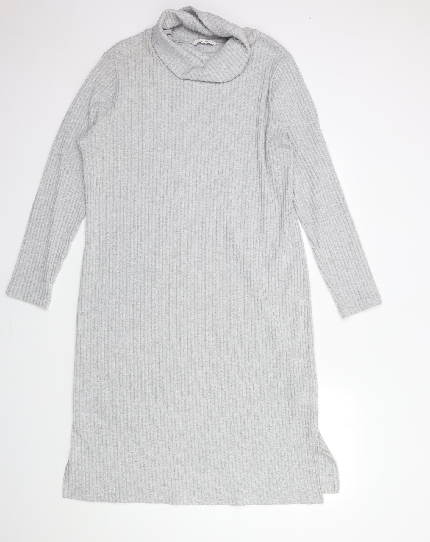TU Womens Grey   Jumper Dress  Size 20