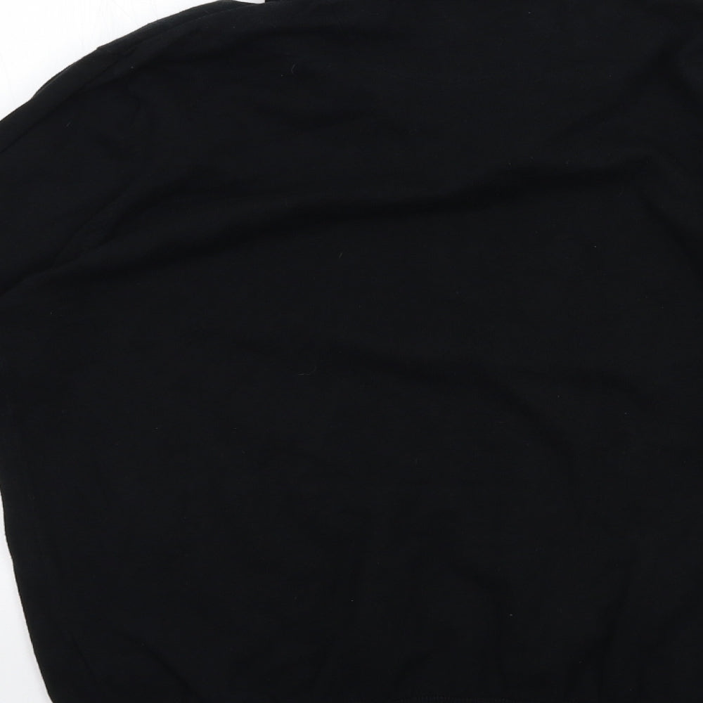 George Mens Black  Knit Pullover Jumper Size L