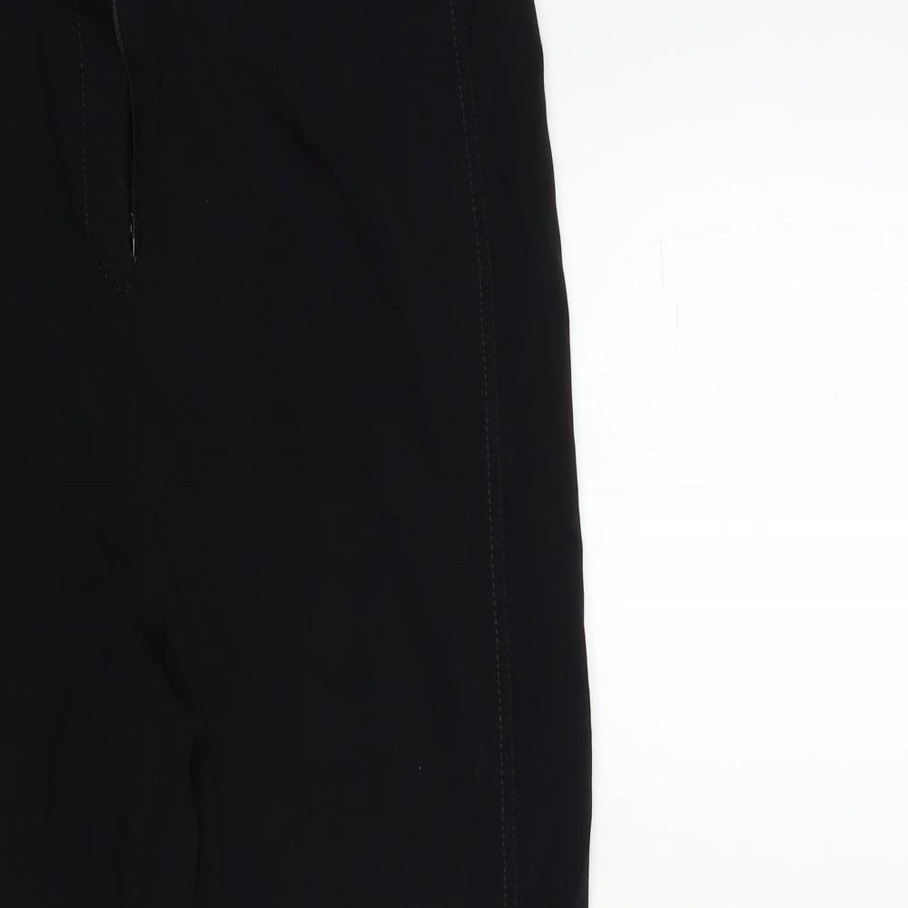 Yours Womens Black   Trousers  Size 16 L26 in