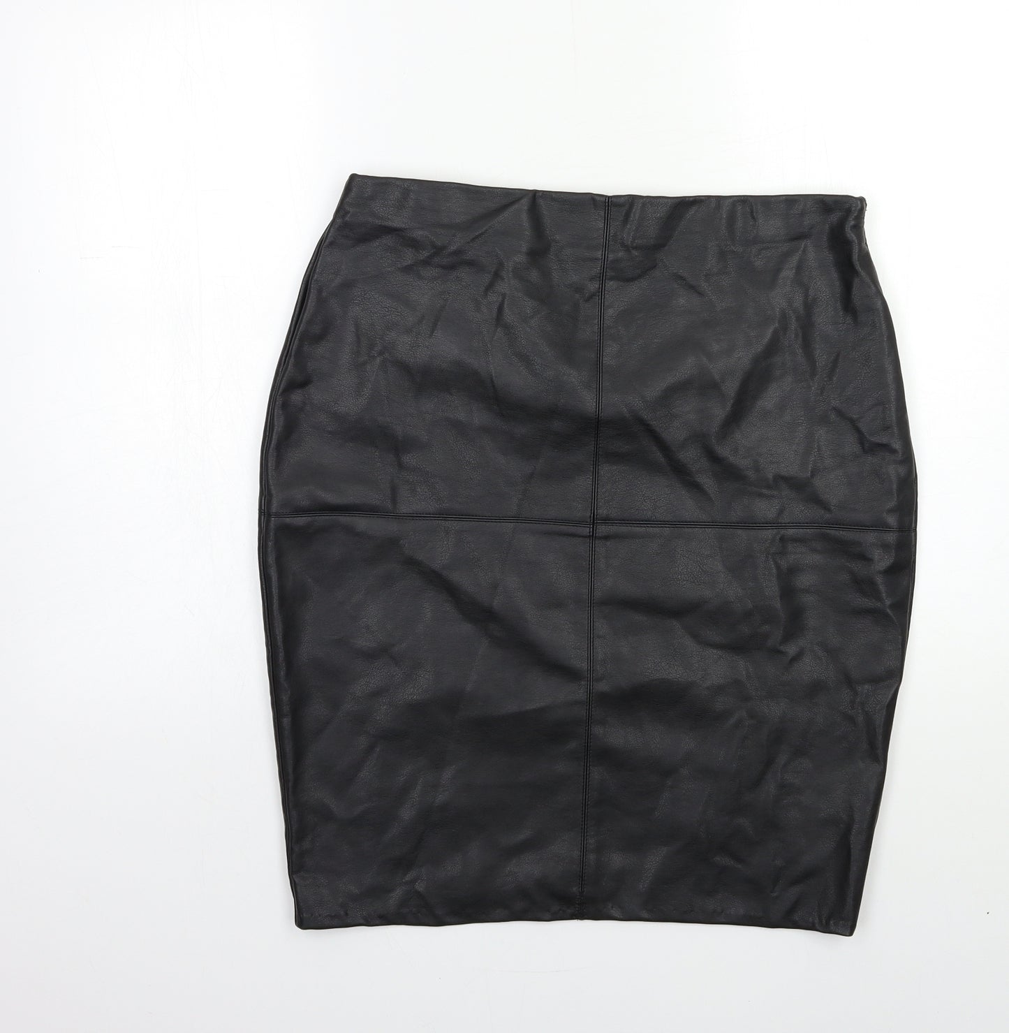 River Island Womens Black   Straight & Pencil Skirt Size 14