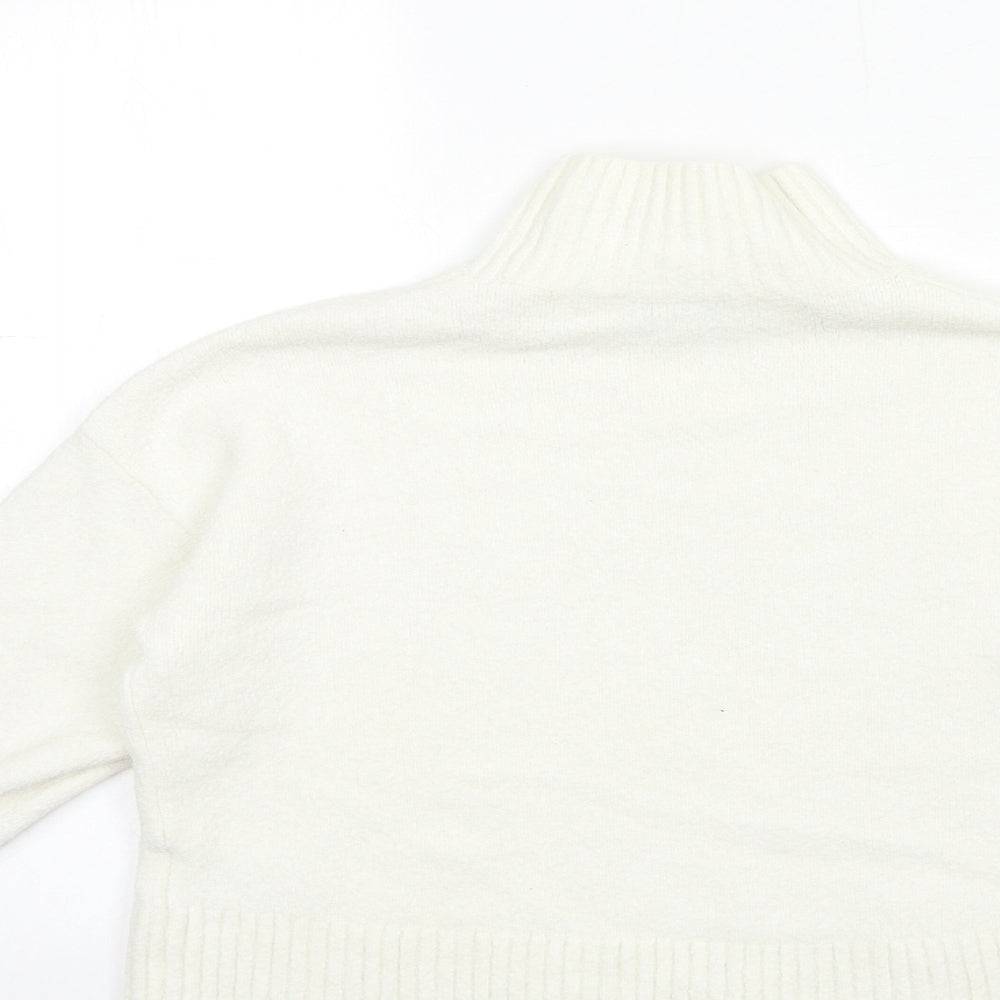 & Other Stories Womens White  Knit Pullover Jumper Size XS