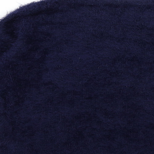 NEXT Girls Blue  Knit Pullover Jumper Size 12 Years  - christmas