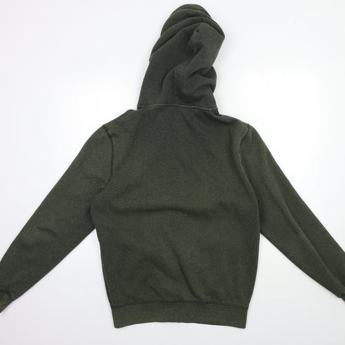 Jack Wills Mens Green   Full Zip Hoodie Size M