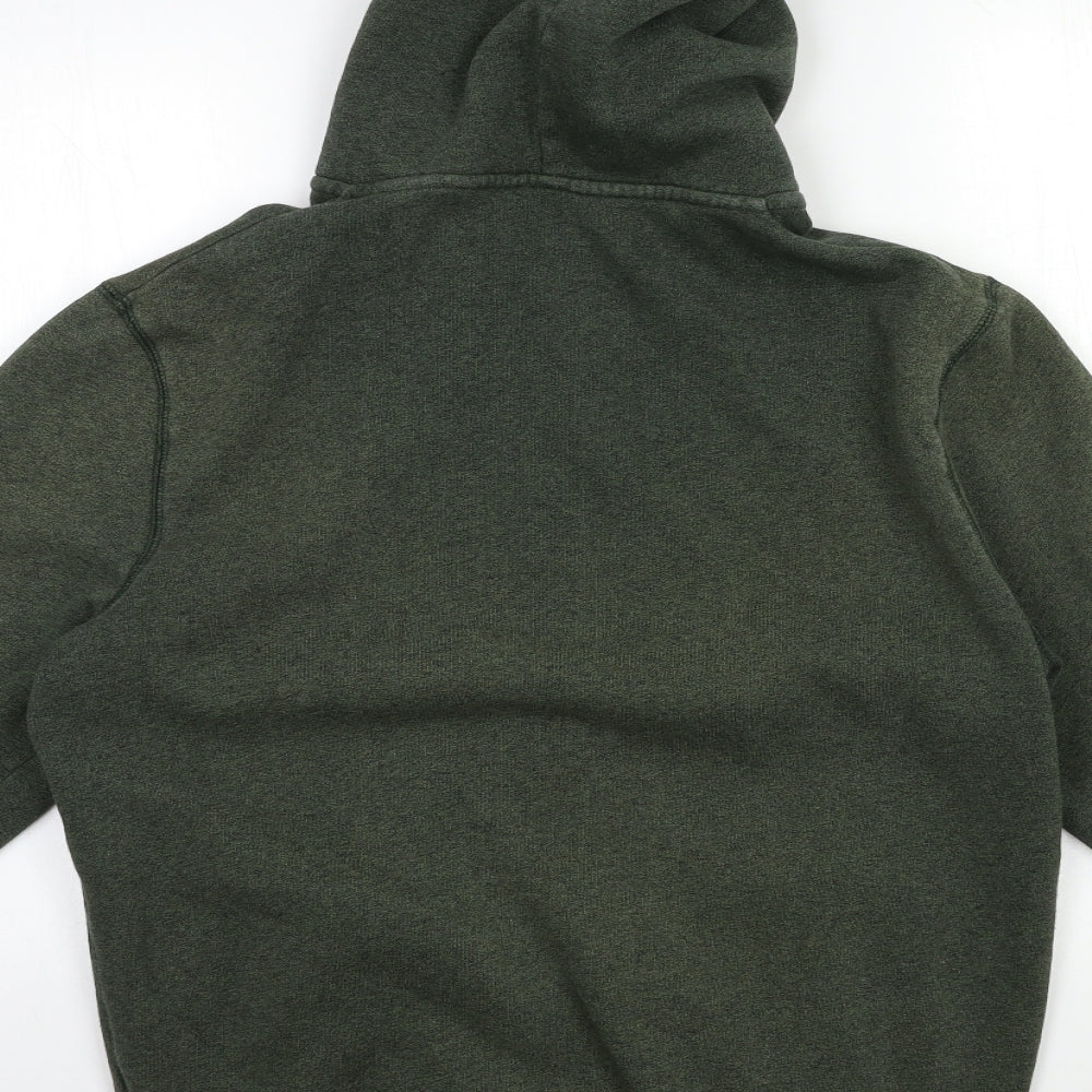 Jack Wills Mens Green   Full Zip Hoodie Size M