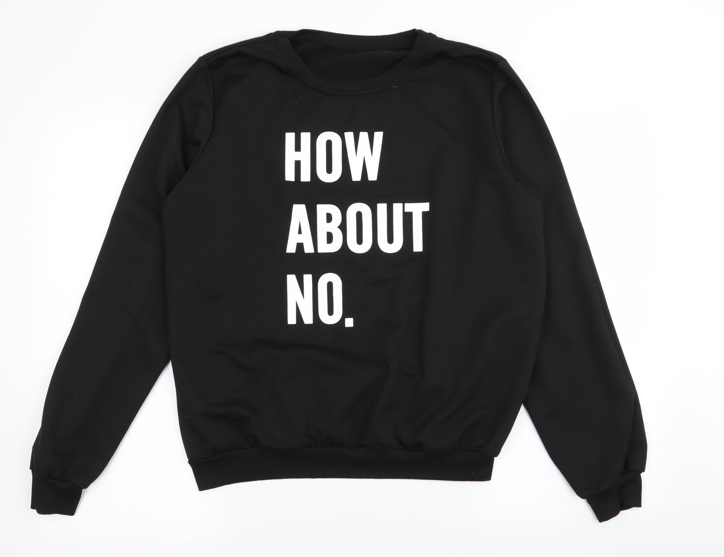 Preworn Womens Black   Pullover Jumper Size XL