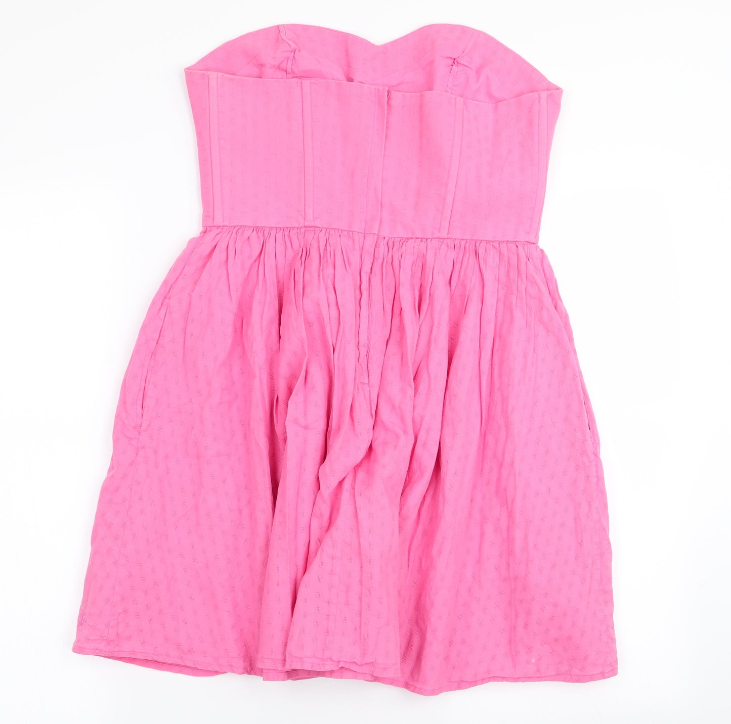 Jack Wills Womens Pink   Fit & Flare  Size 12