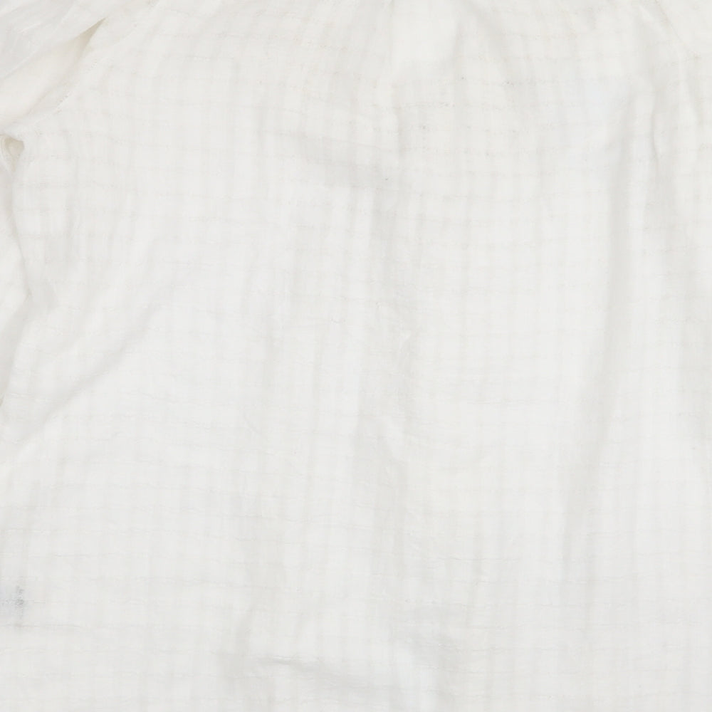 Max Studio Womens White   Basic Blouse Size S
