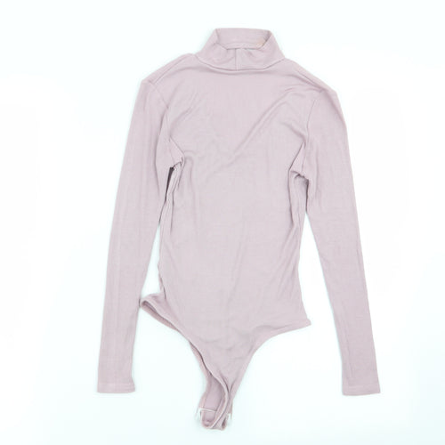 Missguided Womens Pink   Bodysuit One-Piece Size 6