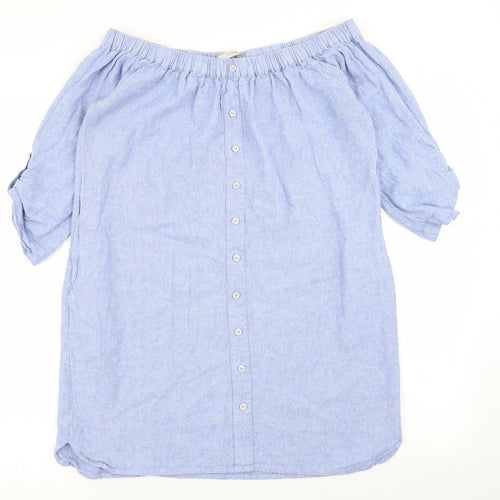 Asda George Womens Blue   Fit & Flare  Size 10