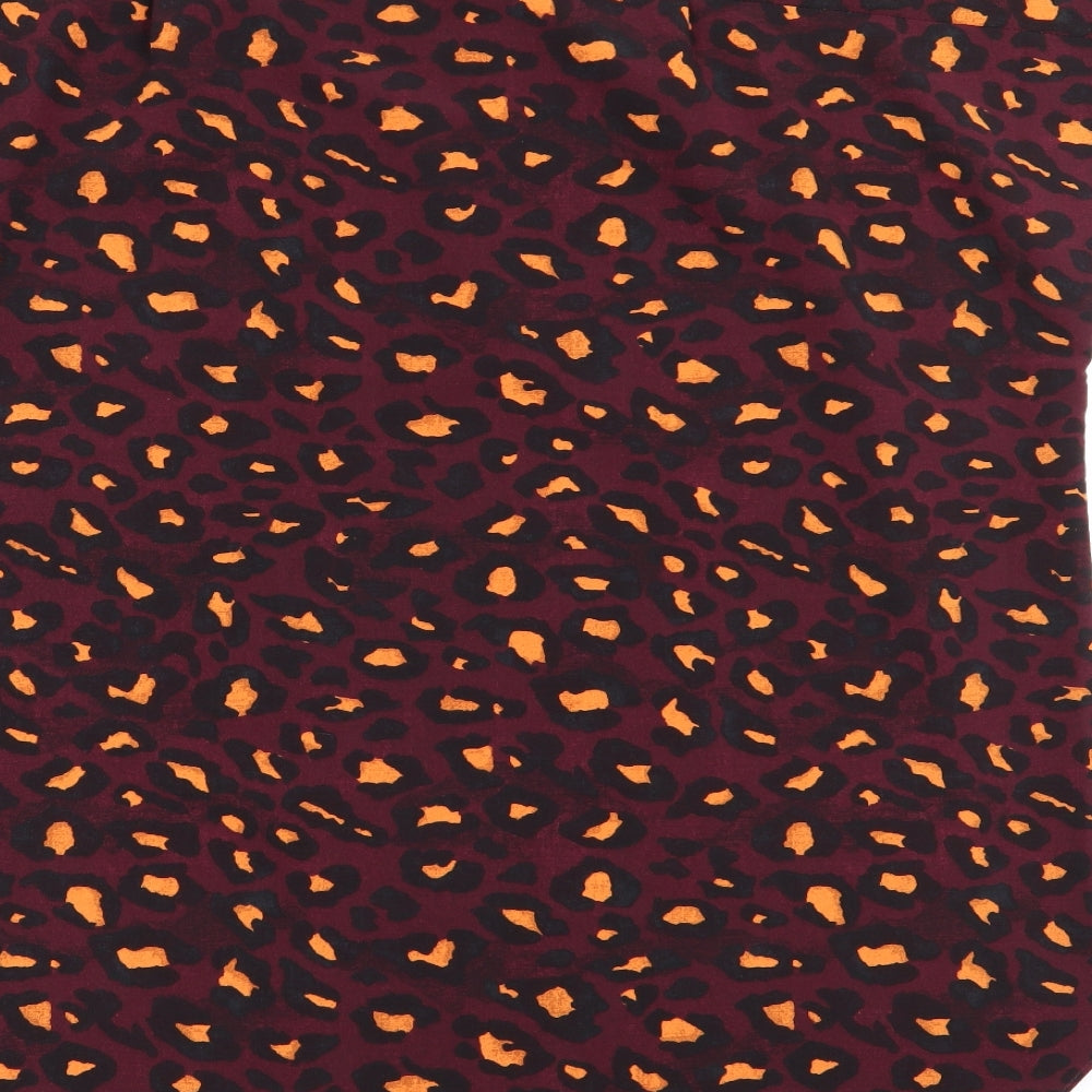 NEXT Womens Multicoloured Animal Print  Basic Blouse Size 16