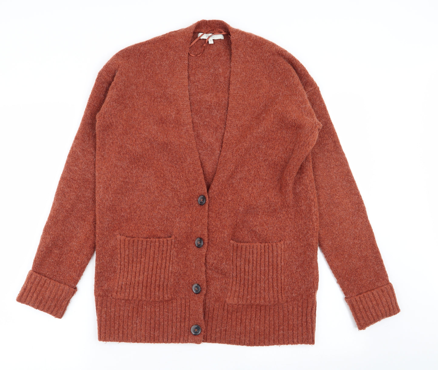 NEXT Womens Brown   Cardigan Jumper Size XS
