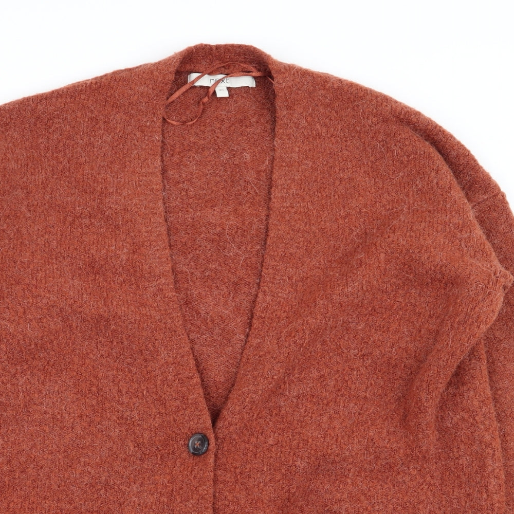 NEXT Womens Brown   Cardigan Jumper Size XS