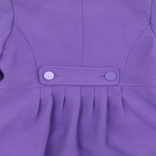 Primark Womens Purple   Overcoat Coat Size 12