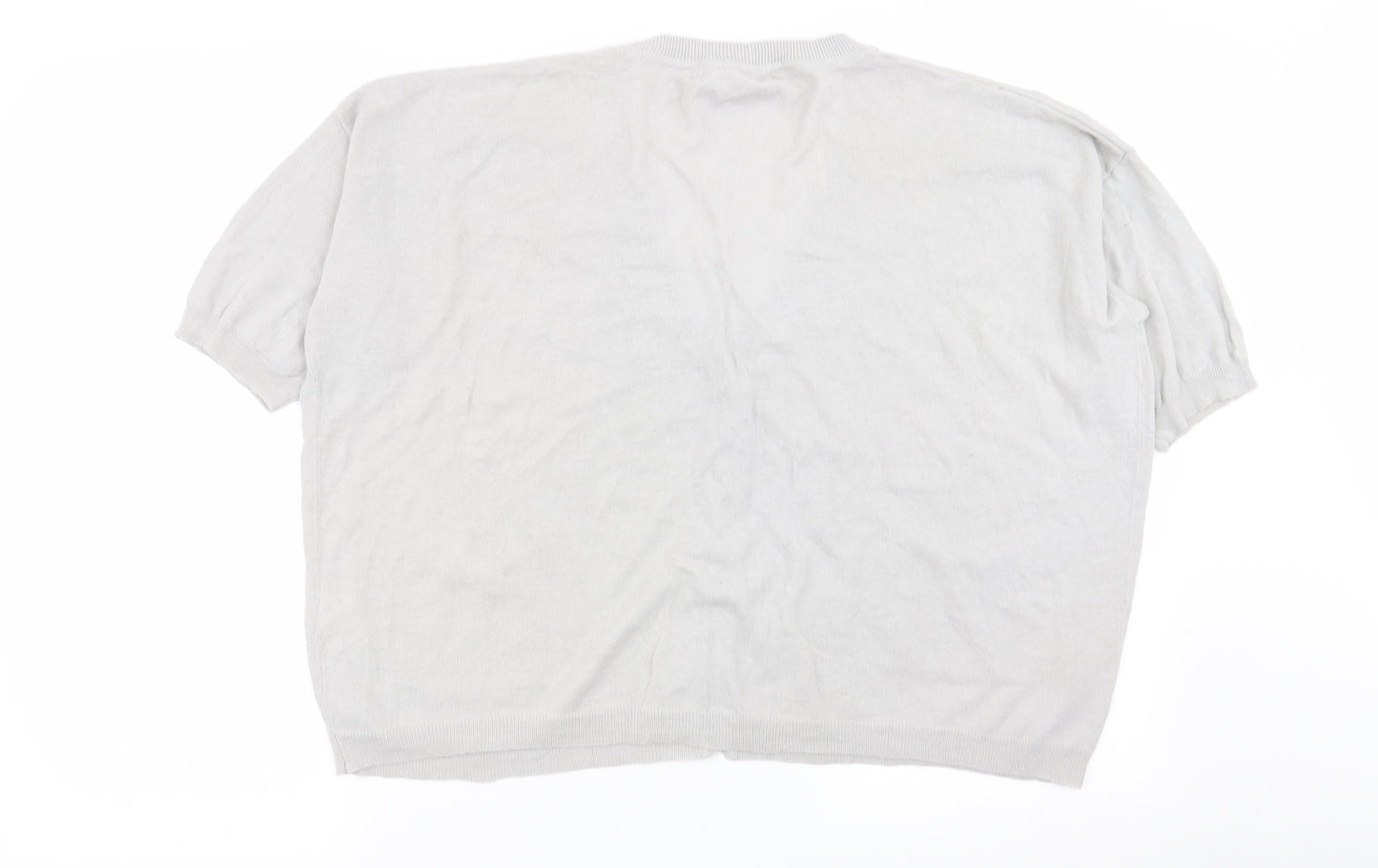 Zara Womens Grey   Cardigan Jumper Size M