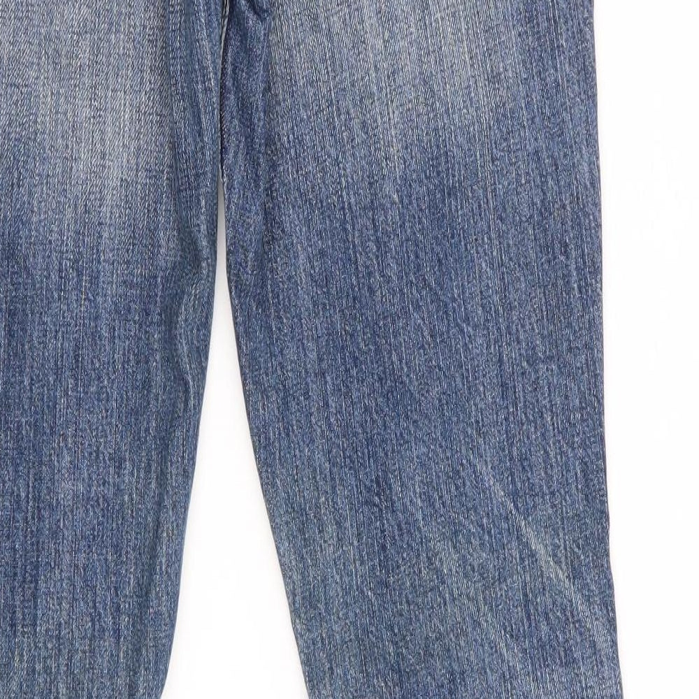 Abercrombie & Fitch Mens Blue   Skinny Jeans Size 30 in L31 in - RIPPED JEANS