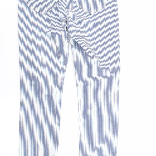 Madewell Womens Multicoloured Striped  Skinny Jeans Size 24 in L29 in