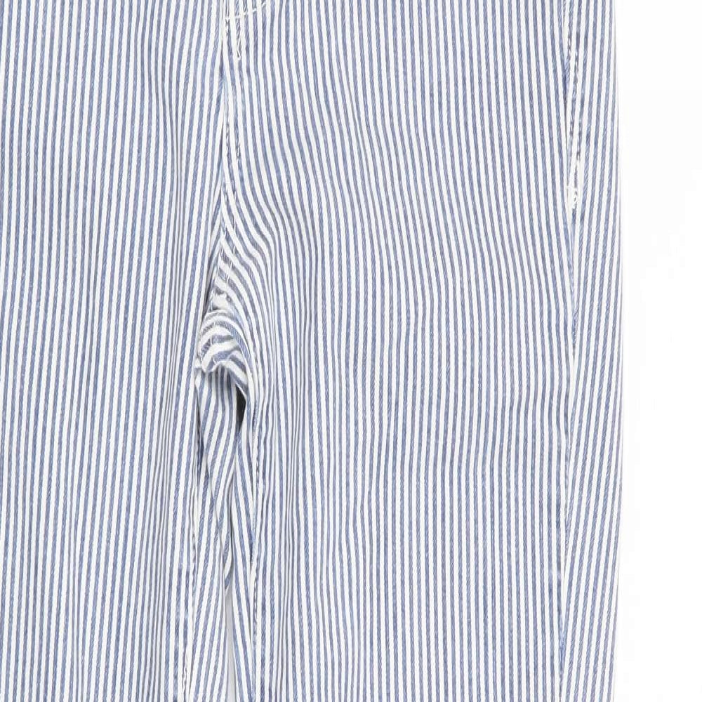 Madewell Womens Multicoloured Striped  Skinny Jeans Size 24 in L29 in