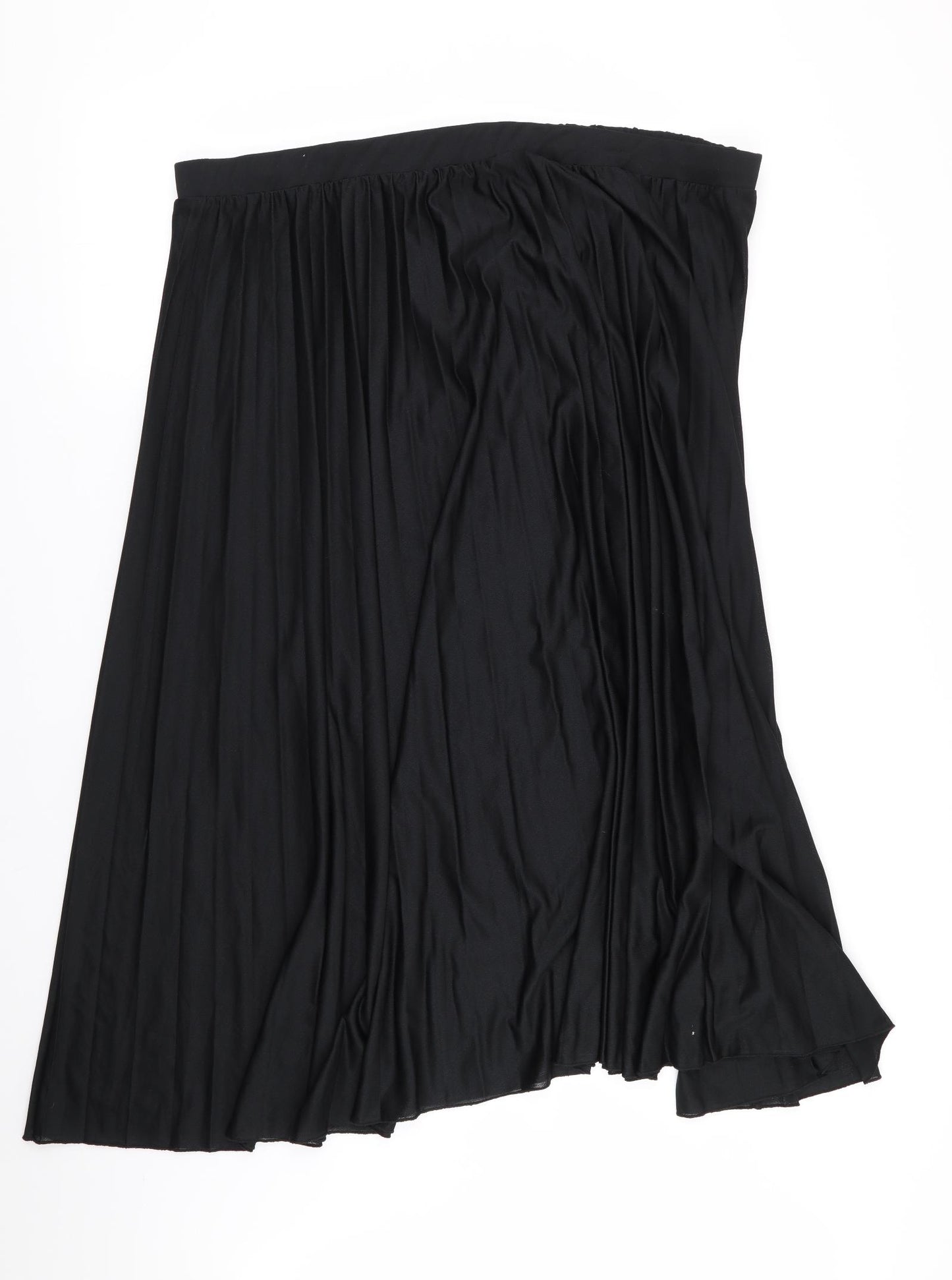 ASOS Womens Black   Flare Skirt Size 24  - Stretch waistband