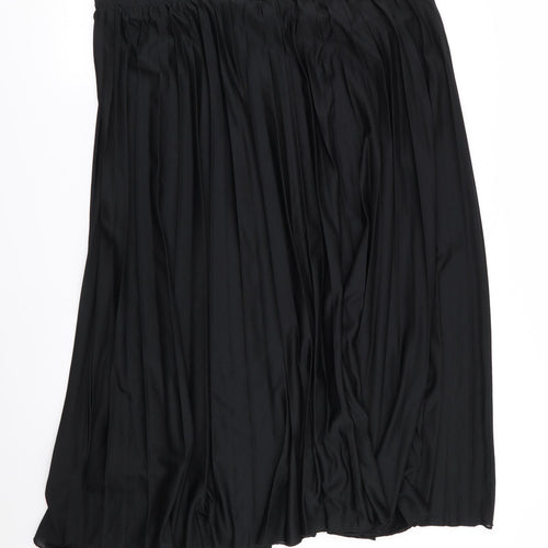 ASOS Womens Black   Flare Skirt Size 24  - Stretch waistband