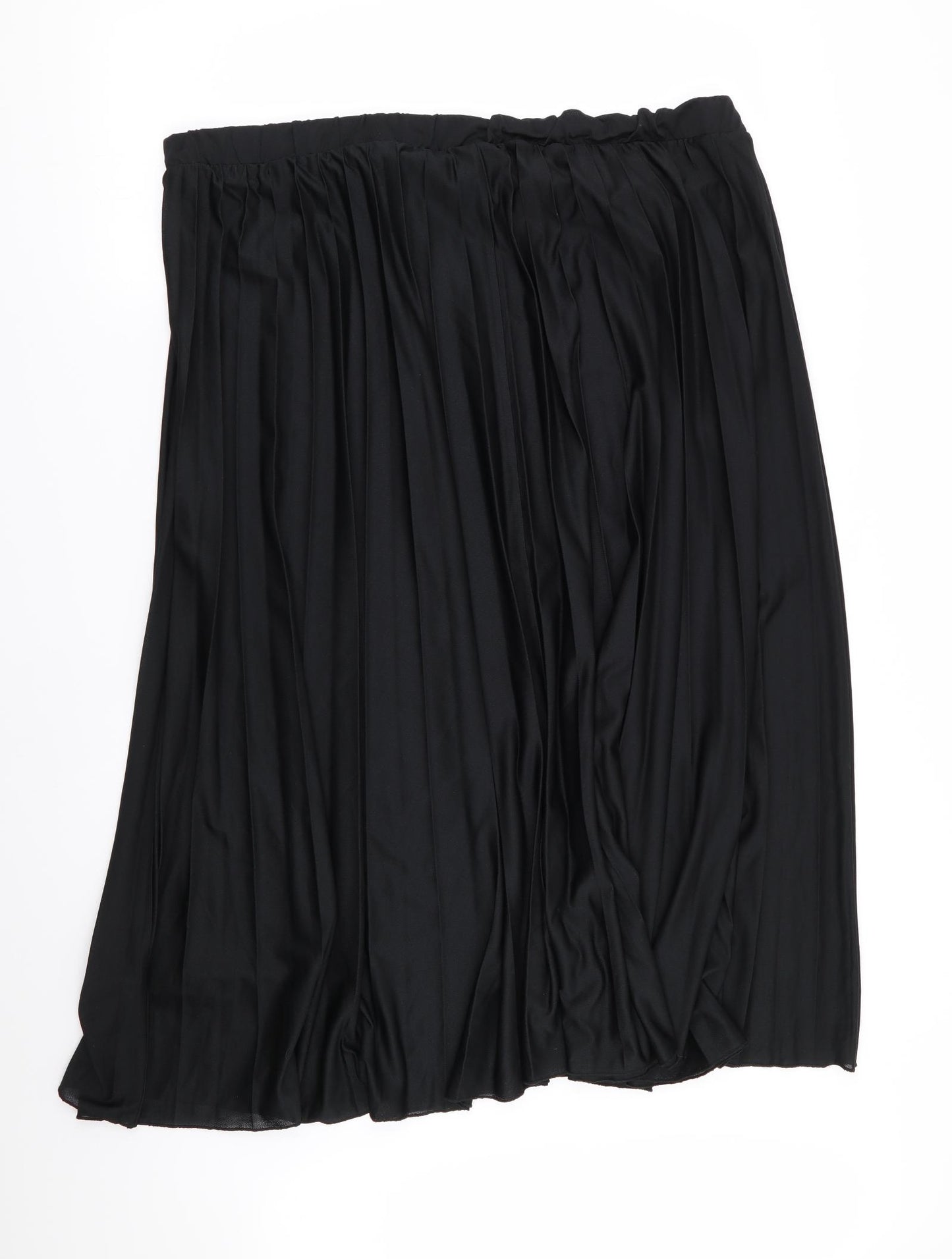ASOS Womens Black   Flare Skirt Size 24  - Stretch waistband