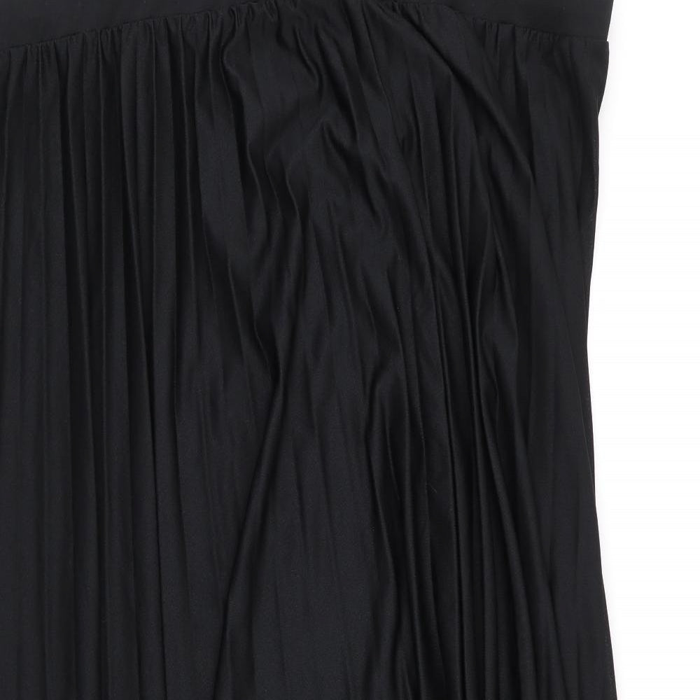 ASOS Womens Black   Flare Skirt Size 24  - Stretch waistband