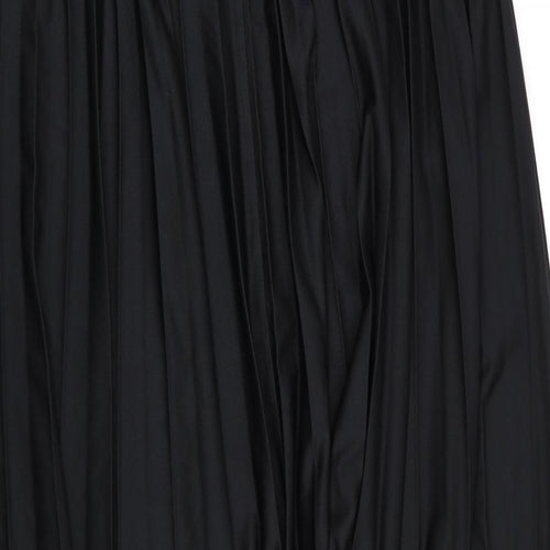 ASOS Womens Black   Flare Skirt Size 24  - Stretch waistband
