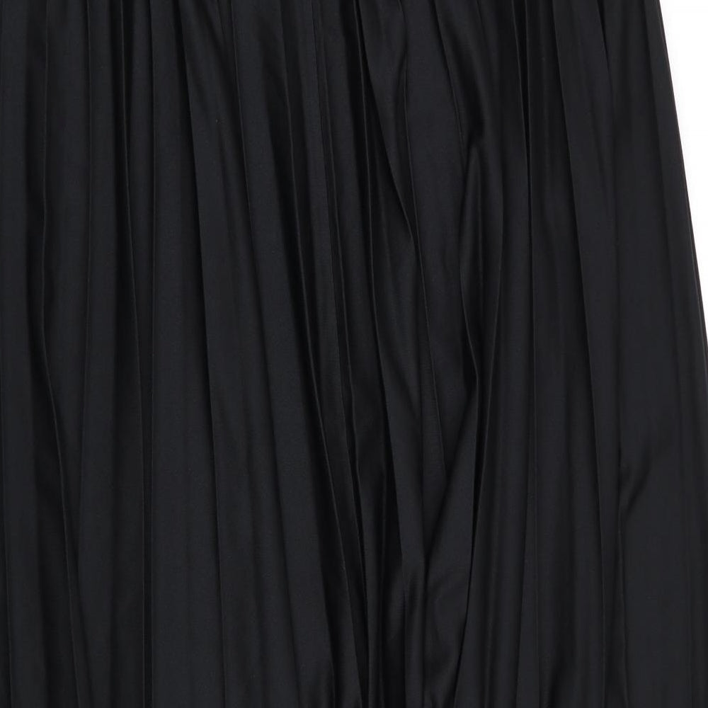 ASOS Womens Black   Flare Skirt Size 24  - Stretch waistband