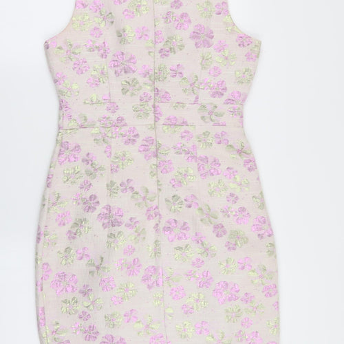 Uttam Boutique Womens Multicoloured Floral  Fit & Flare  Size 8
