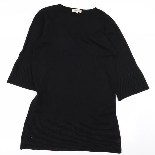 Sleek Chic Womens Black   Jumper Dress  Size M