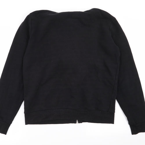 Divided by H&M Womens Black   Full Zip Jumper Size M