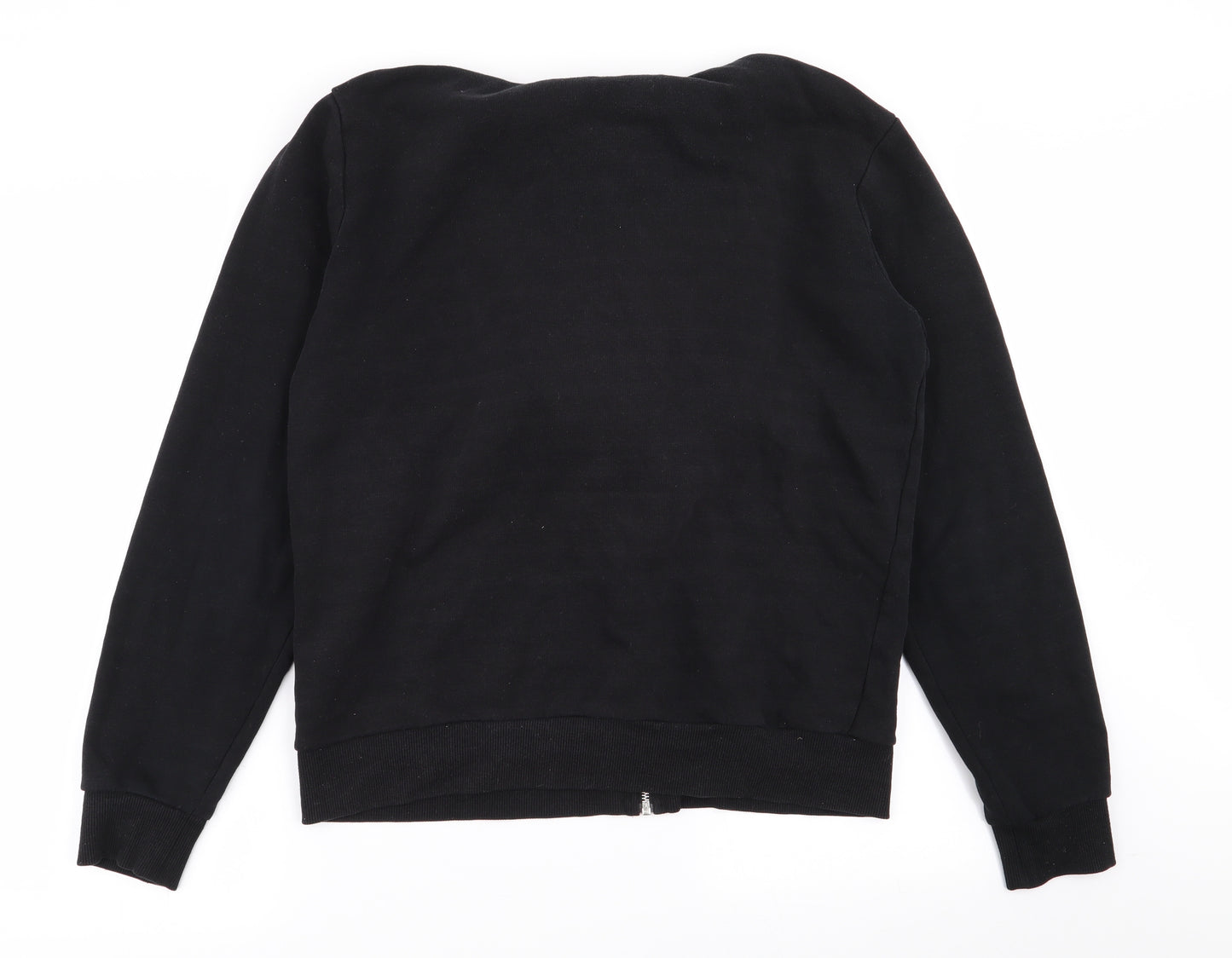 Divided by H&M Womens Black   Full Zip Jumper Size M
