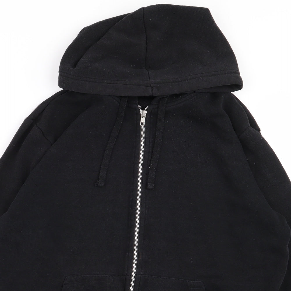 Divided by H&M Womens Black   Full Zip Jumper Size M