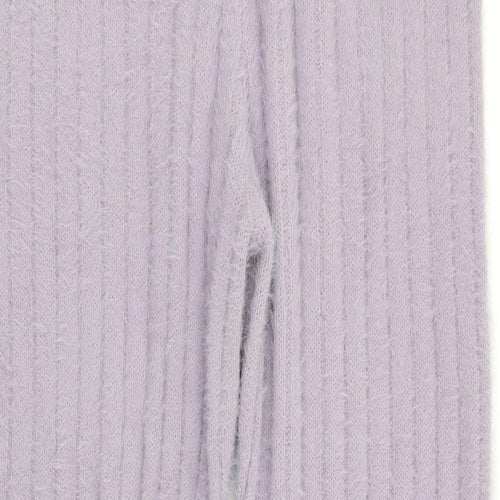 Boohoo Womens Purple   Trousers  Size M L30 in - Stretch waistband