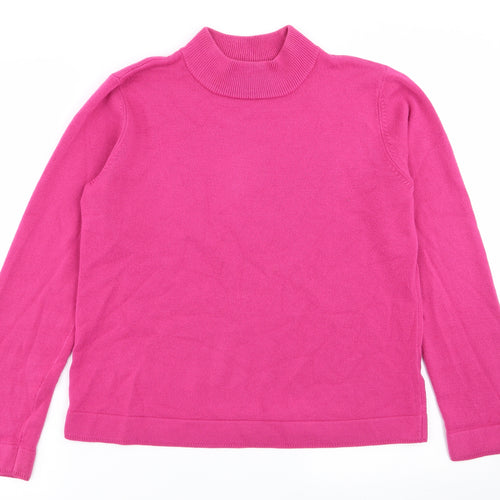 BM Womens Pink   Pullover Jumper Size S