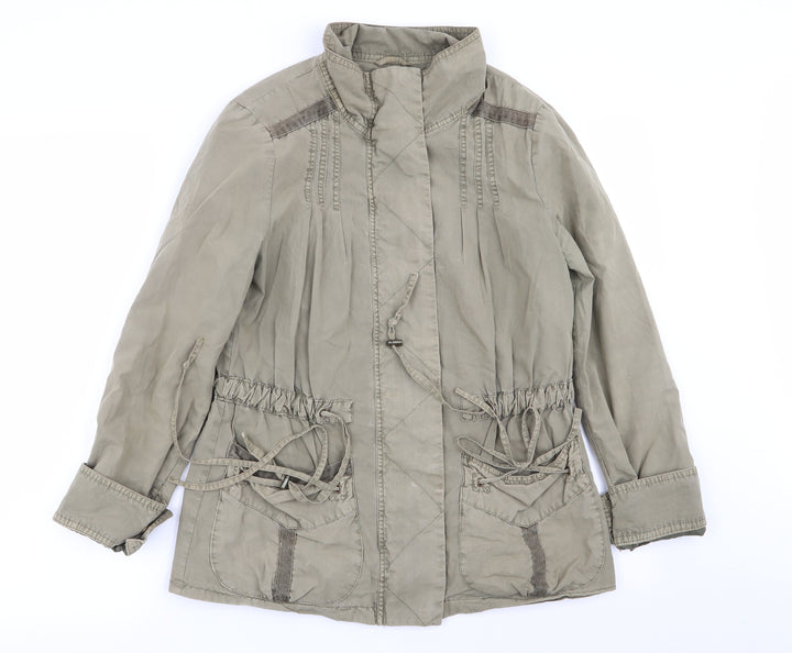 F&F Womens Green Jacket Coat Size 10