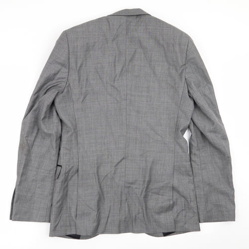 Topman Mens Grey   Jacket Blazer Size 36