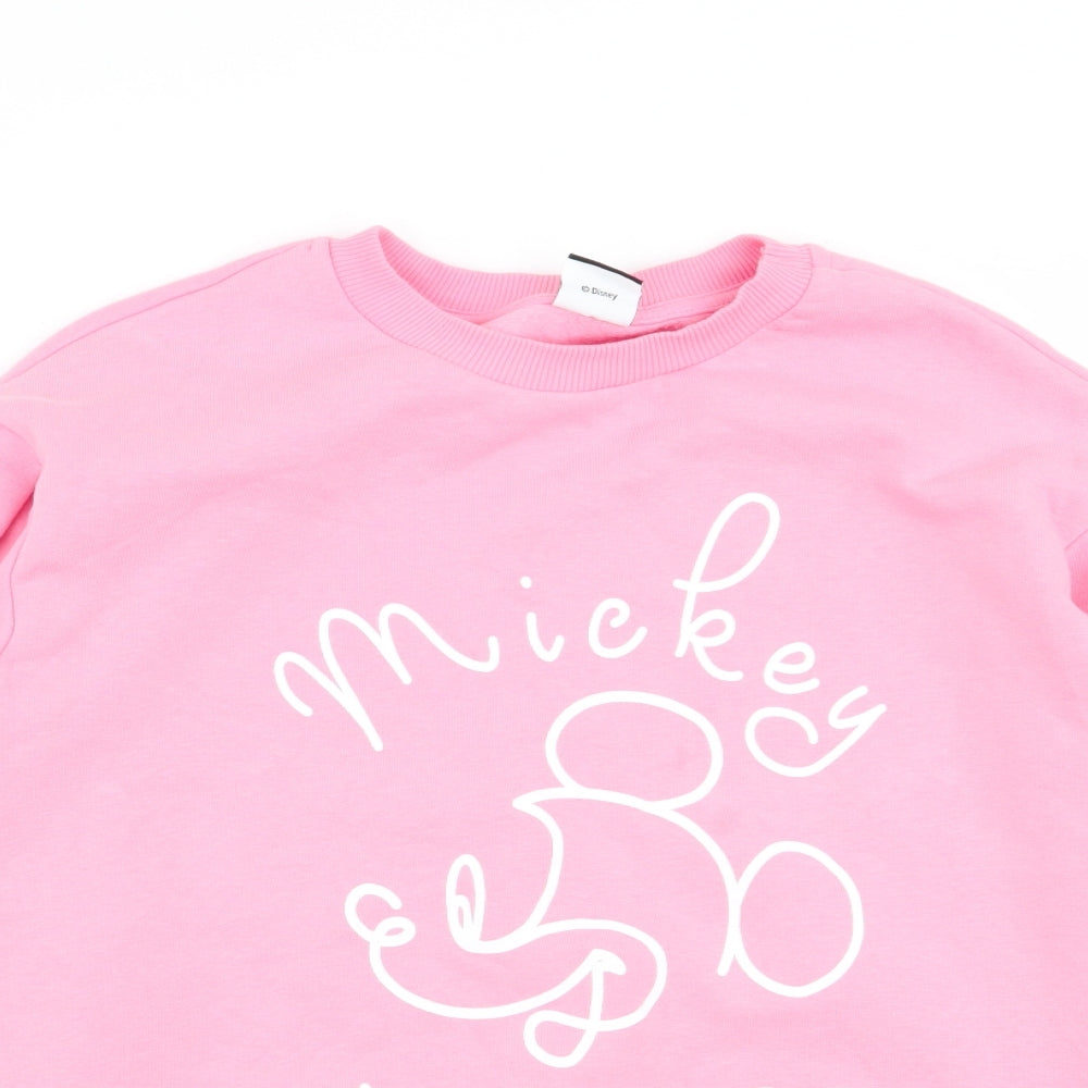 Asda George Womens Pink   Pullover Jumper Size S  - disney