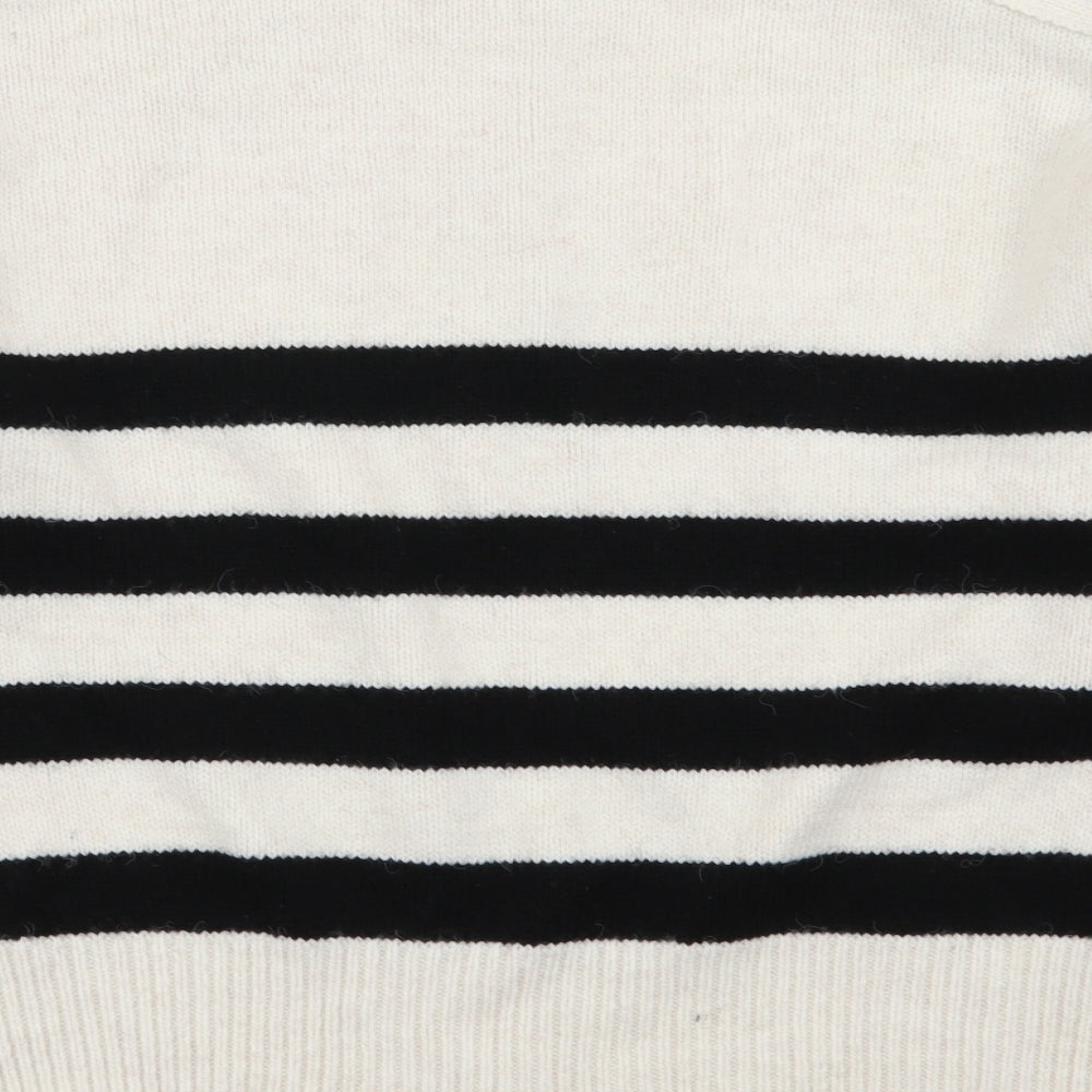 Primark Womens Multicoloured Striped  Pullover Jumper Size 6