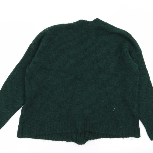 ASOS Womens Green   Full Zip Jumper Size 8