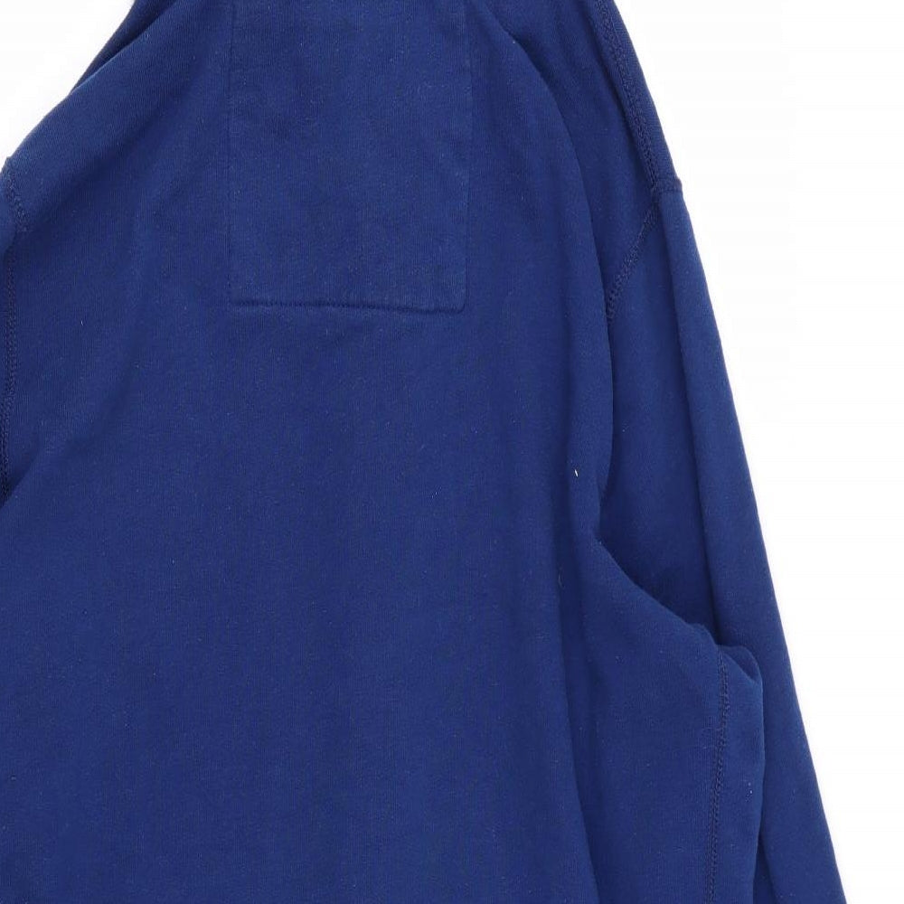 Abercrombie & Fitch Mens Blue   Full Zip Jumper Size 2XL