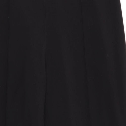 BM Womens Black   Trousers  Size 18 L26 in - Stretch waistband