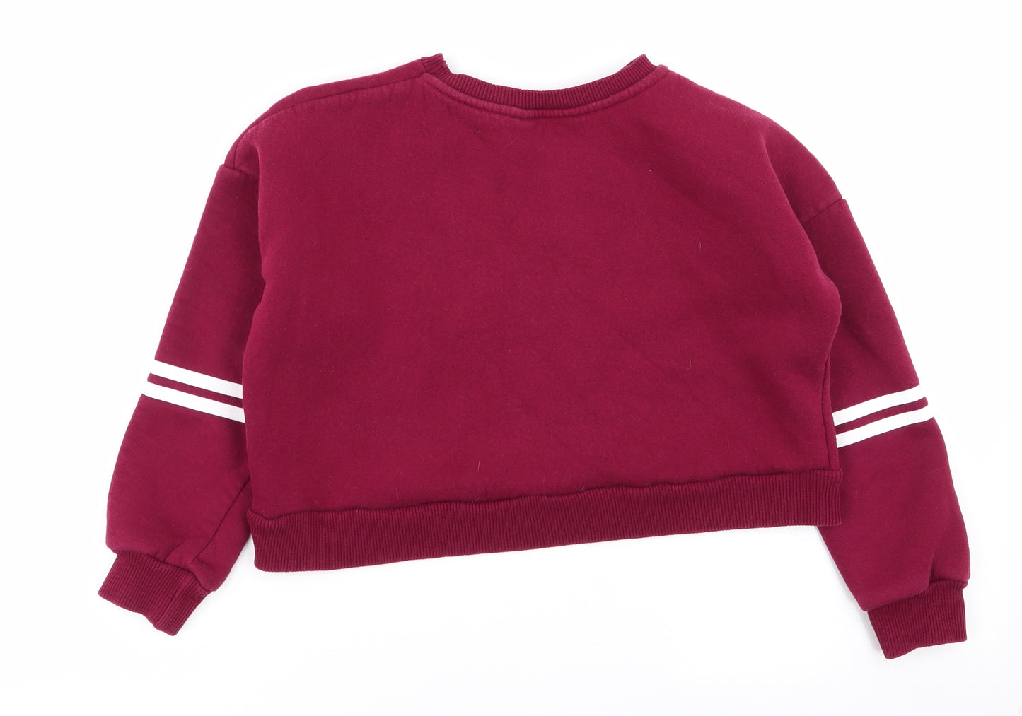 Candy Couture Girls Red   Pullover Jumper Size 9 Years