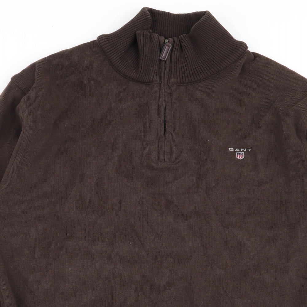 GANT Mens Brown   Pullover Jumper Size L