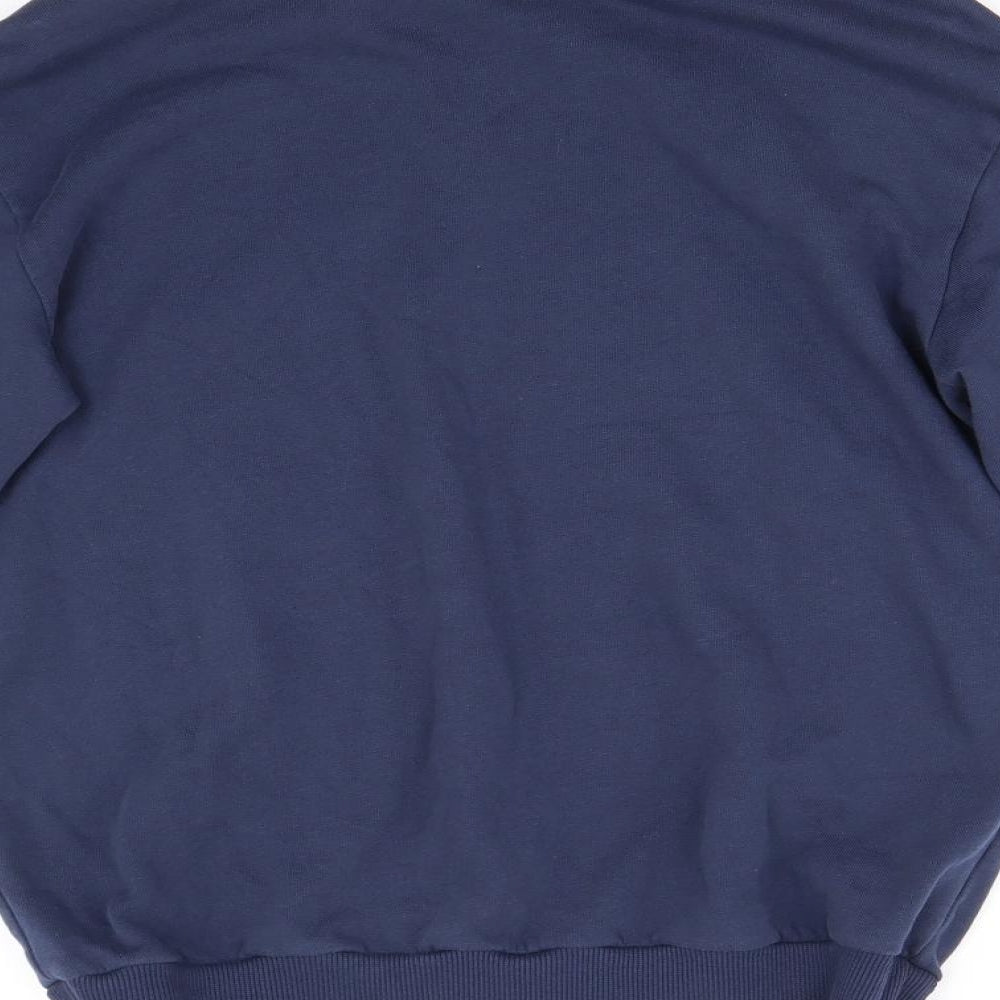 George Womens Blue   Henley Sweatshirt Size S  - Friends